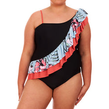  Swimwear - Off The shoulder - Black Orchid